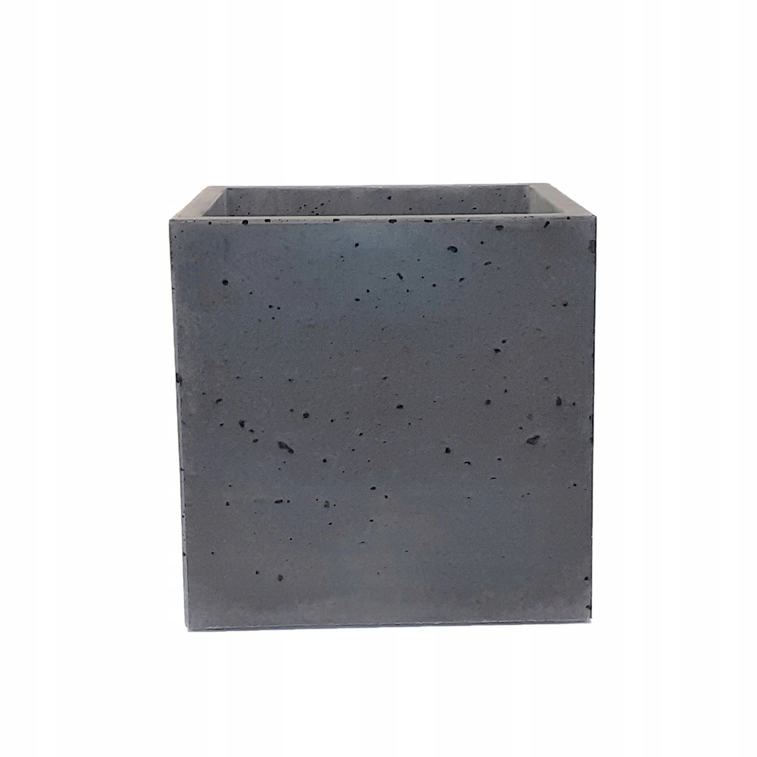 Pan Be sivý betónový kvetináč 30 cm × 30 × 30 cm